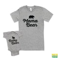 Baby Bear Onesie + Mama Bear Tee | Busted Thread Tees