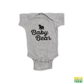Baby Bear Heather Grey Onesie | Busted Thread Tees