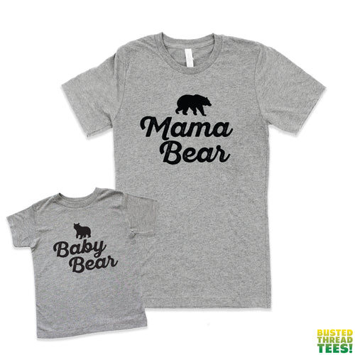 Baby Bear Tee + Mama Bear Tee | Busted Thread Tees