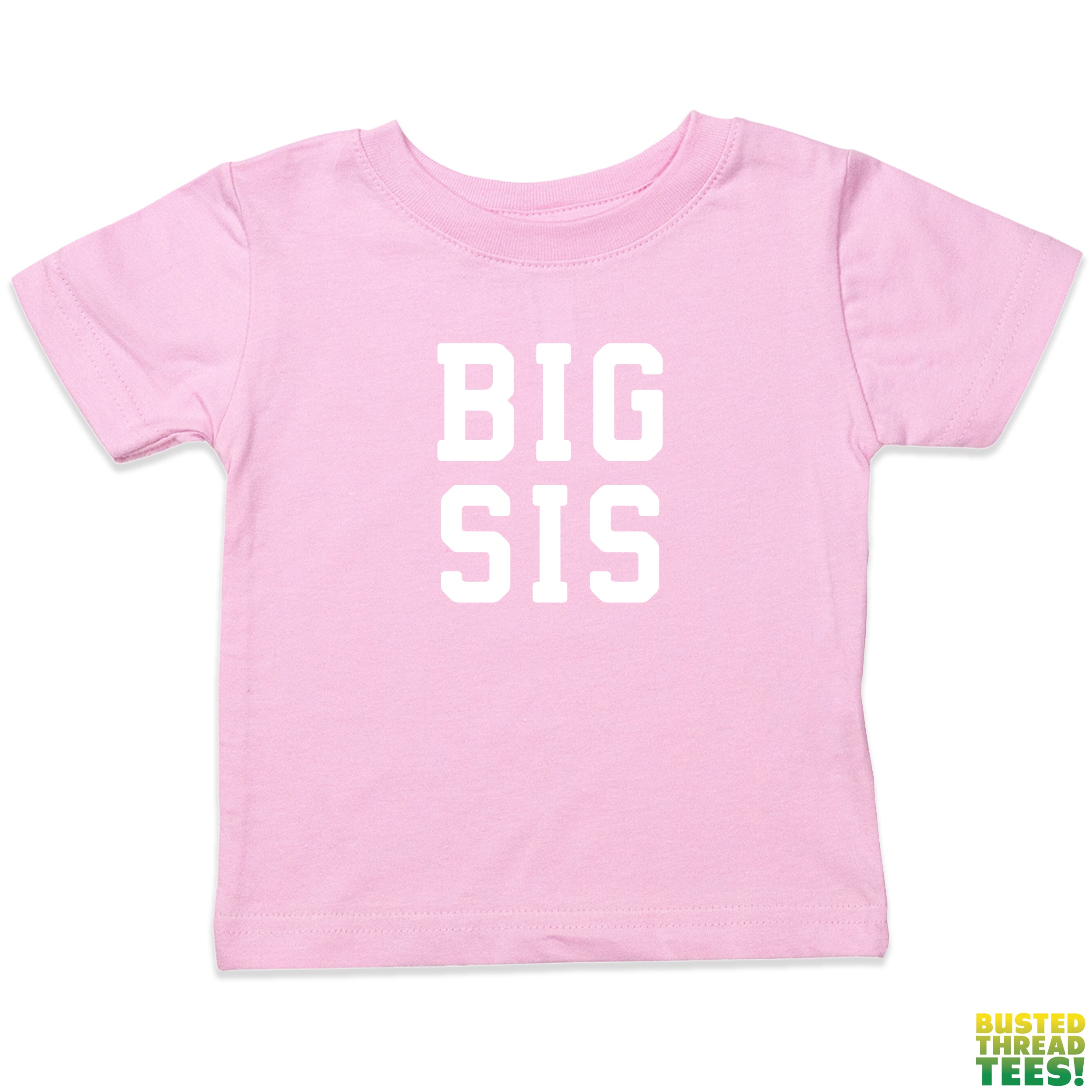 Lil Sis Pink Baby Onesie
