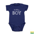 Birthday Boy Navy Baby Onesie | Busted Thread Tees