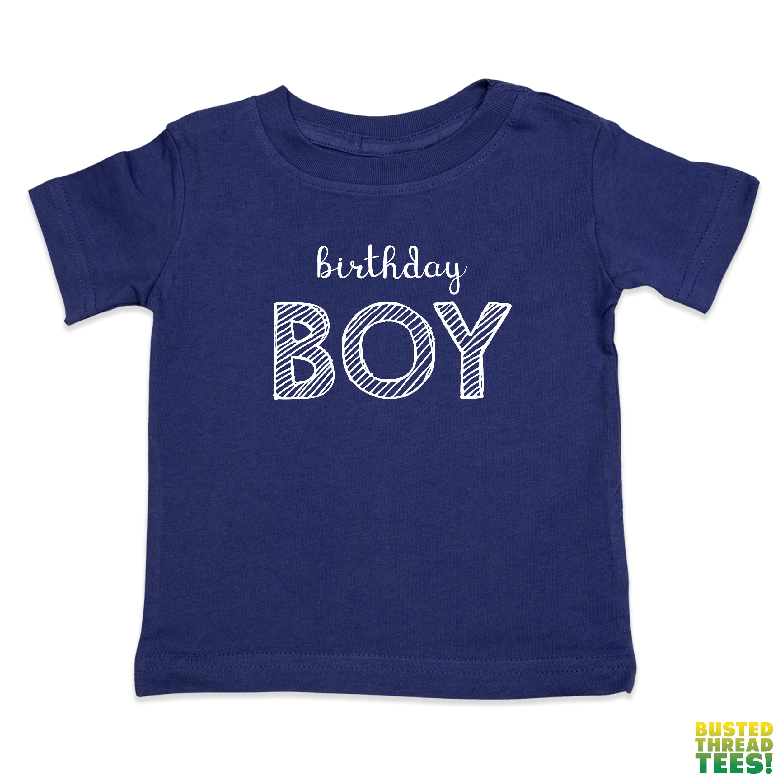 Birthday Boy Navy Baby Onesie
