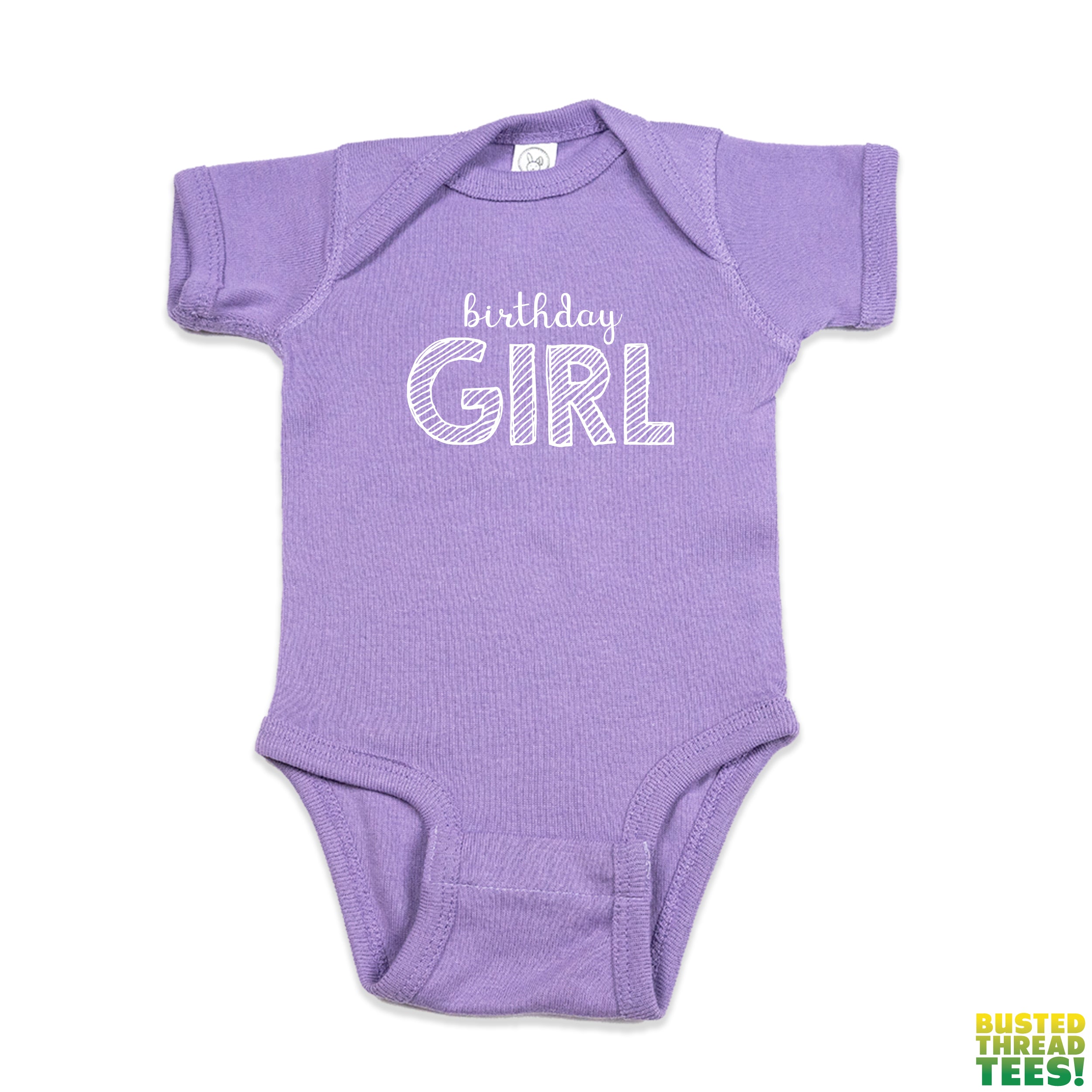 Birthday Girl Tee Lavender