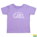 Birthday Girl Lavender Toddler Tee | Busted Thread Tees