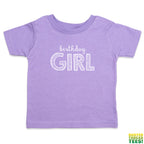 Birthday Girl Lavender Toddler Tee | Busted Thread Tees