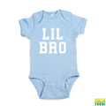 Lil Bro Light Blue Baby Onesie | Busted Thread Tees