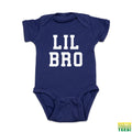 Lil Bro Navy Baby Onesie | Busted Thread Tees