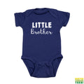 Little Brother Navy Onesie | Busted Thread Tees
