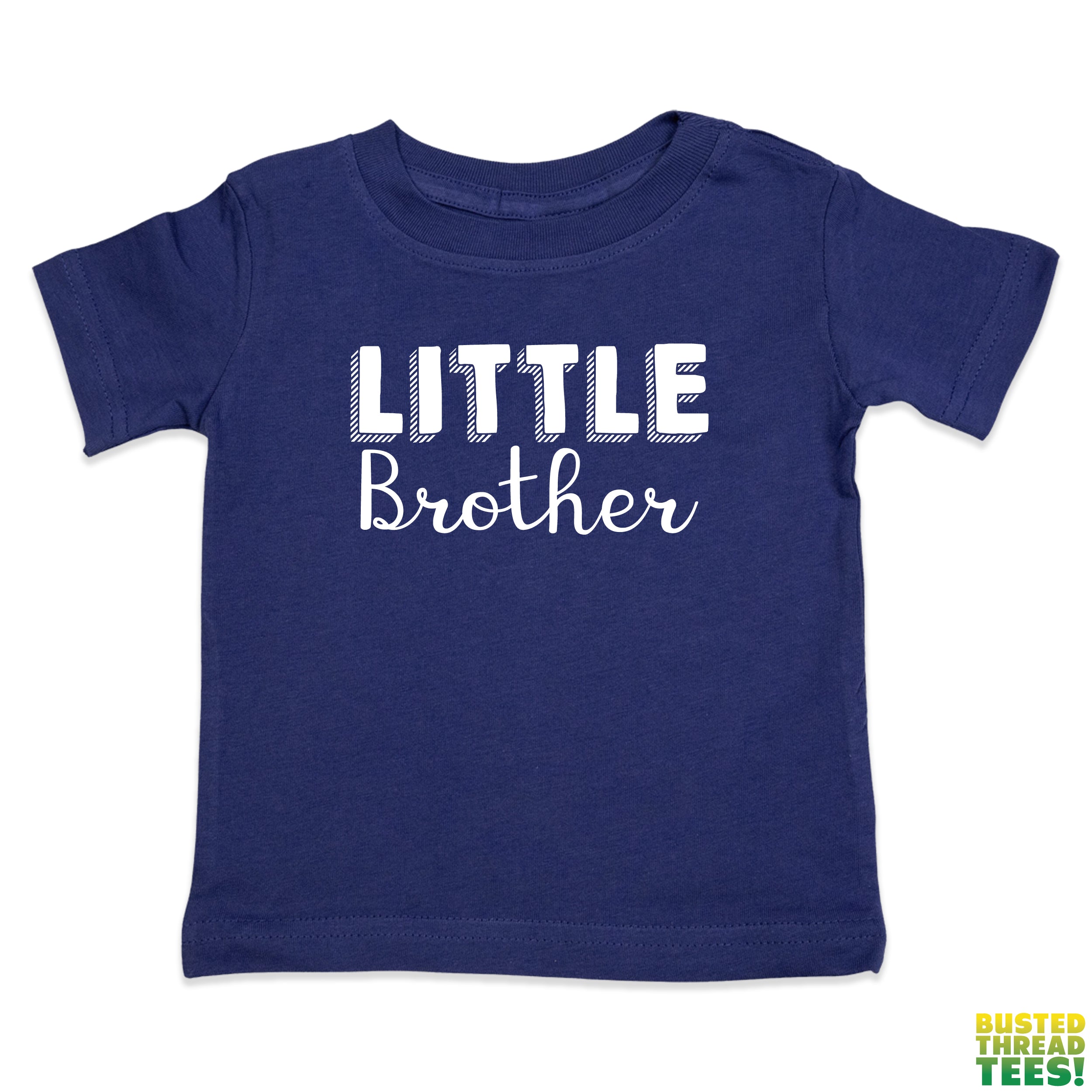 Little Brother Navy Tee | Busted Thread Tees
