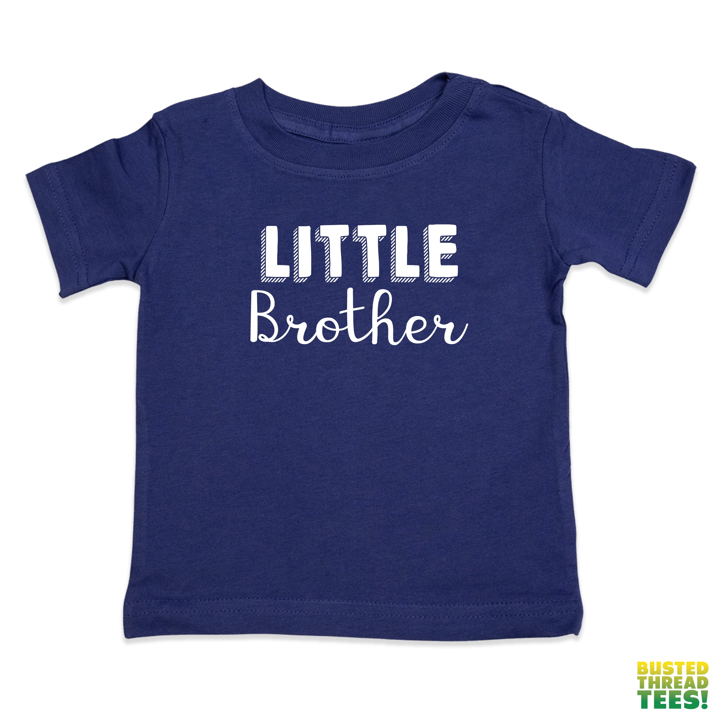 Little Brother Navy Tee | Busted Thread Tees