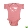 Little Sister Mauve Onesie | Busted Thread Tees