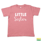 Little Sister Mauve Tee | Busted Thread Tees