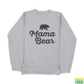 Mama Bear Heather Grey Crewneck Sweatshirt