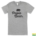Papa Bear Grey Tee | Busted Thread Tees 