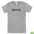 Waffles Grey Unisex Tee