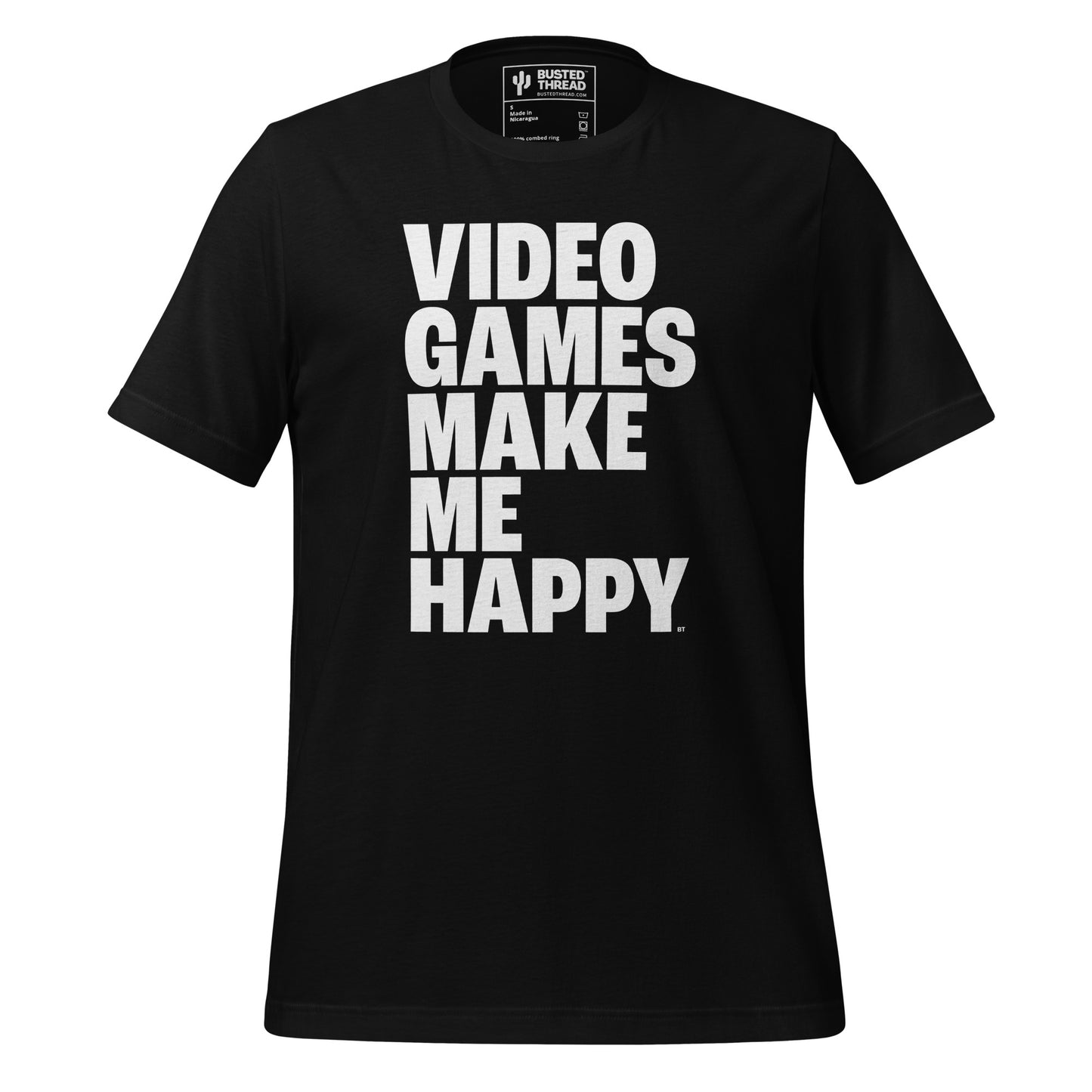 VIDEO GAMES MAKE ME HAPPY TEE