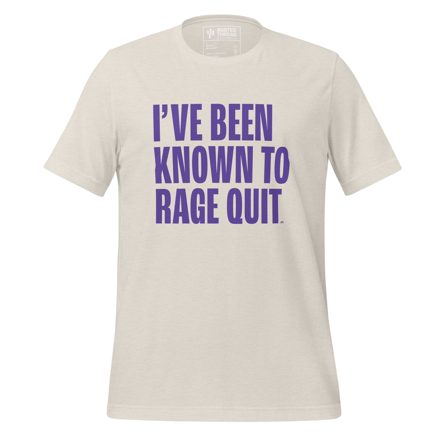 I'VE BEEN KNOWN TO RAGE QUIT TEE