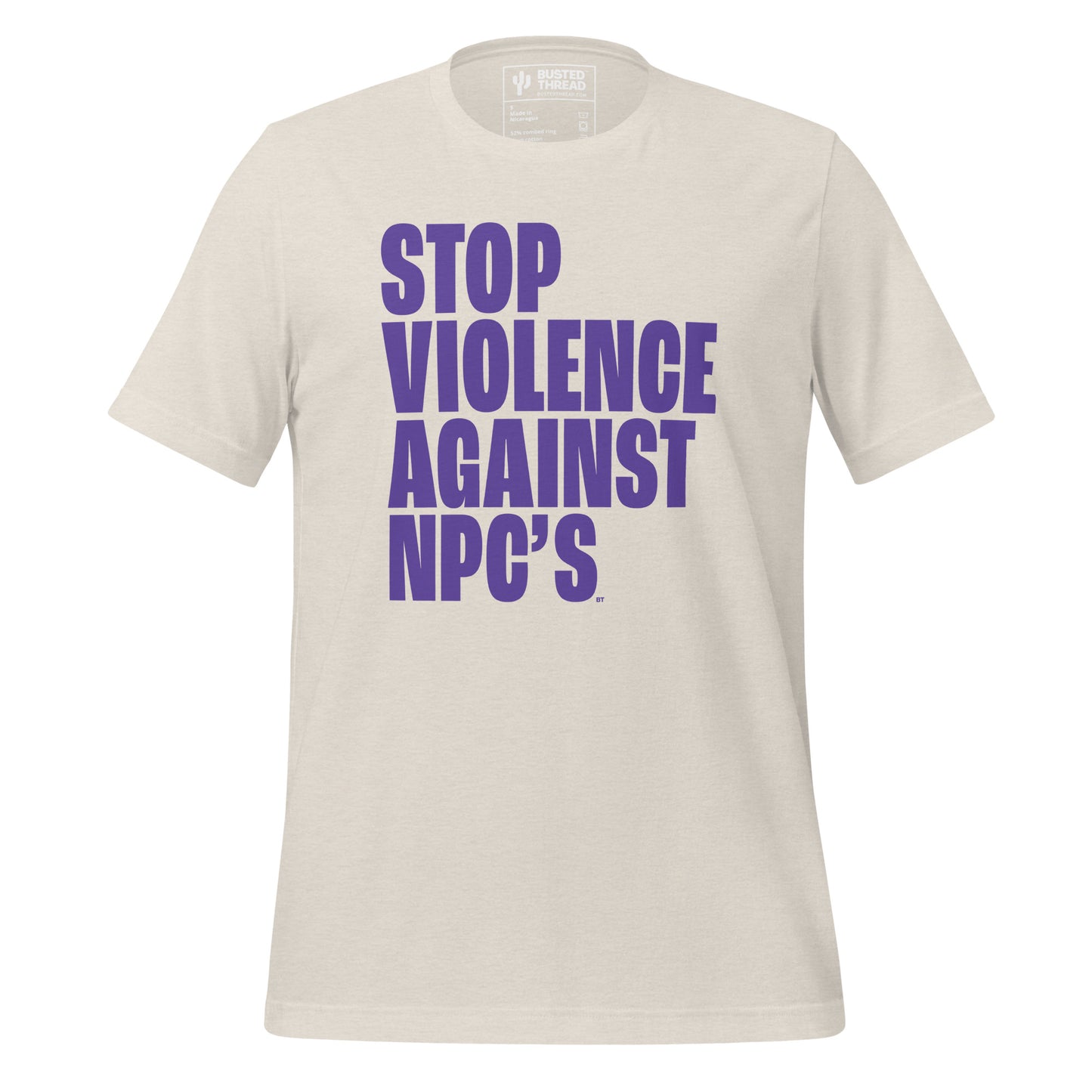 STOP VIOLENCE AGAINST NPCS TEE