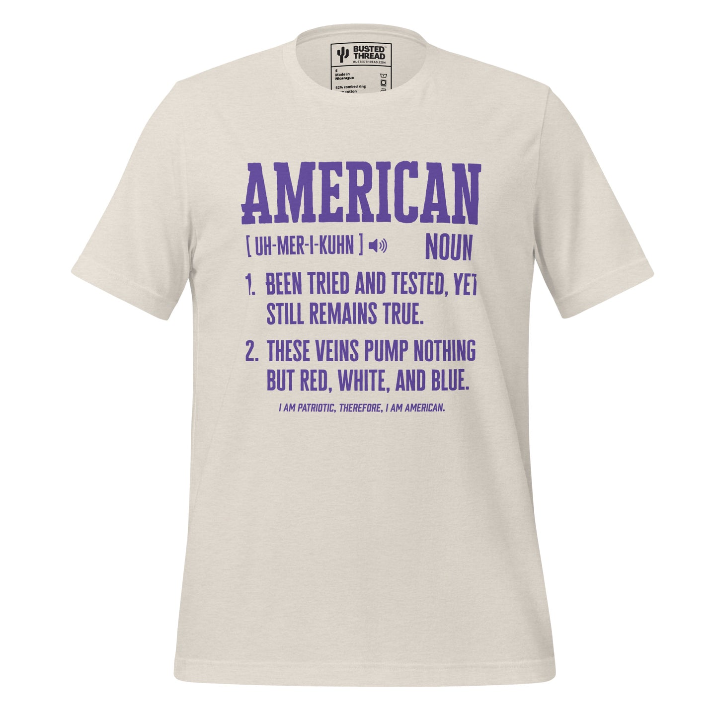 RUGGED AMERICAN DEFINITION TEE